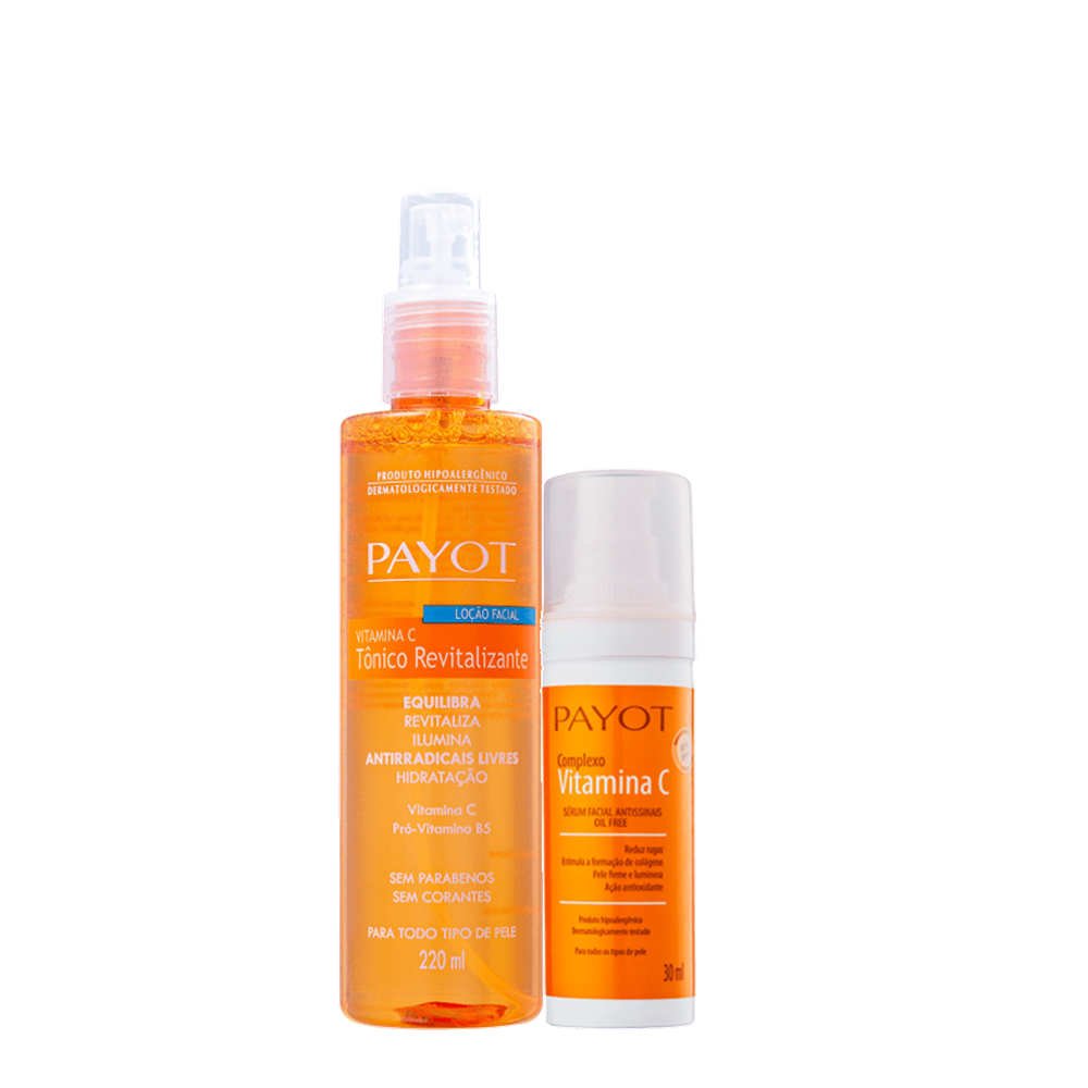 Kit Payot Complexo Vitamina C Sérum Anti-Idade 30ml e Tônico Facial 220ml - 1