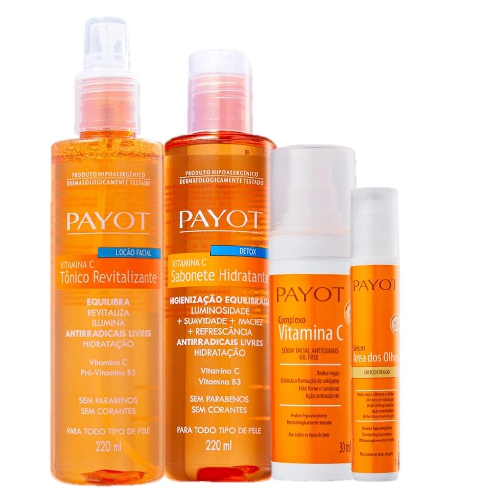 Kit Payot Vitamina C Cuidados com a Pele (4 Produtos) - 1