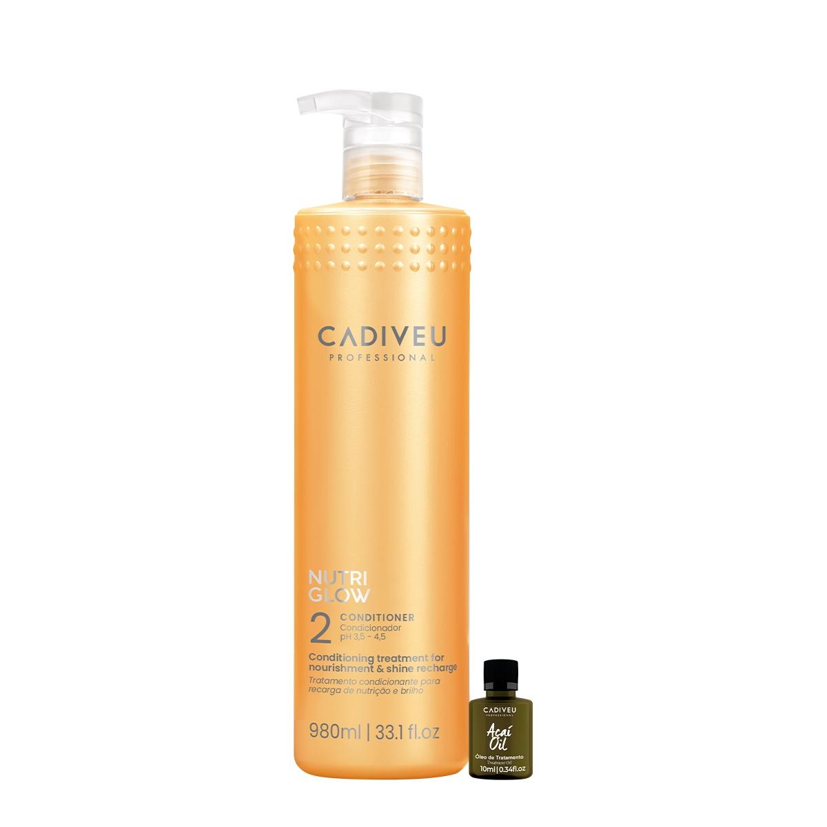 Kit Cadiveu Professional Nutri Glow Condicionador G e Óleo (2 produtos) - 1