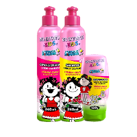Bio Extratus Kids Cacheados Kit Duo 240ml e Finalizador 150g - 1