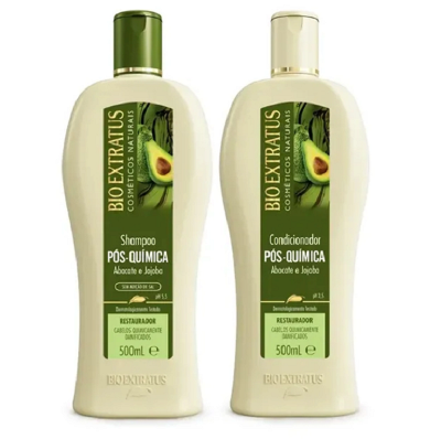 Kit Bio Extratus Pós Química Duo 500ml