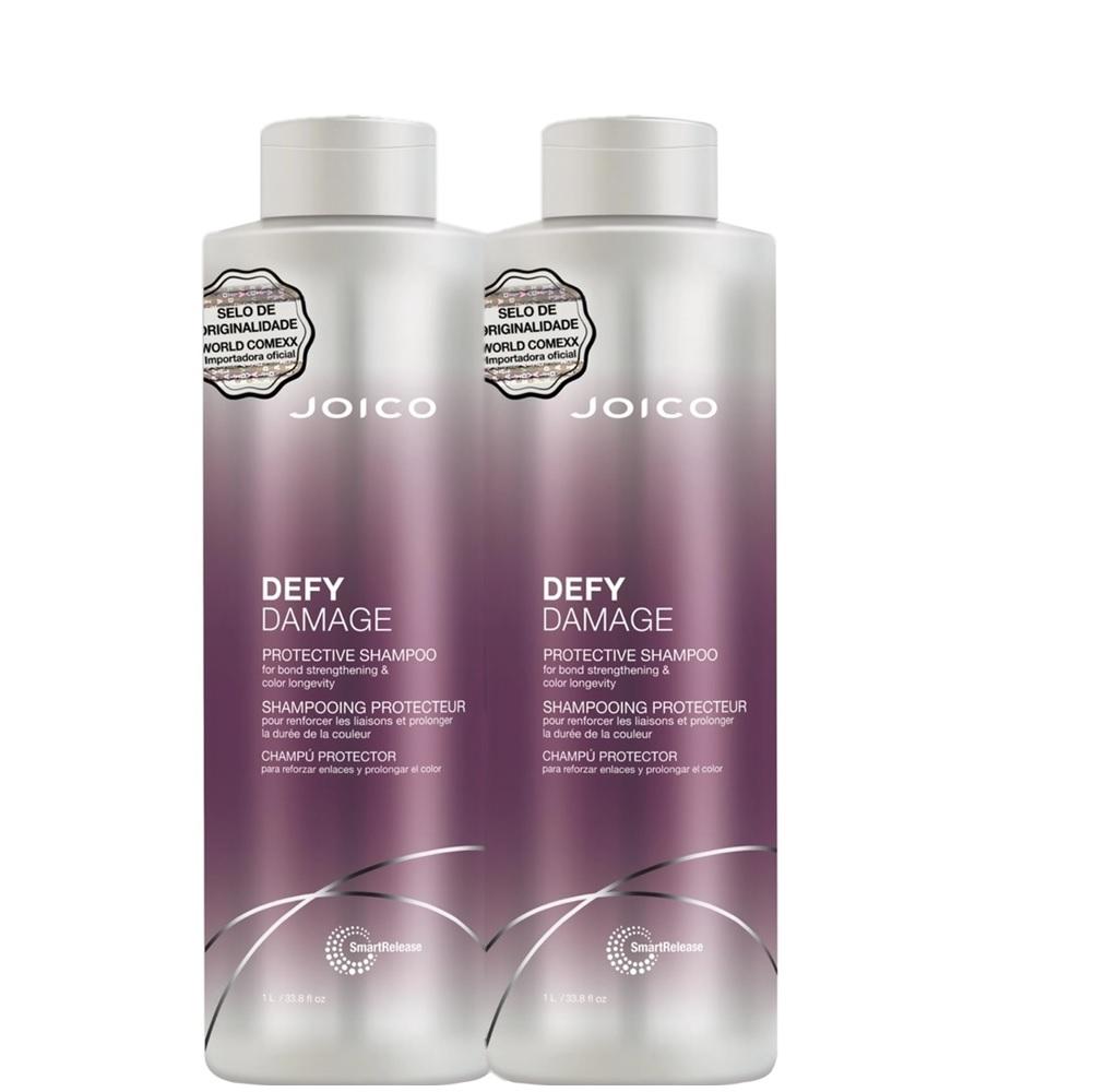 Kit Joico Defy Damage Protective - Shampoo 1L (2 Unidades) - 4