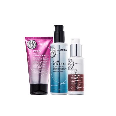 Kit Joico Curl Confidence Heat Fine/Medium Hair Defy Damage (3 produtos)