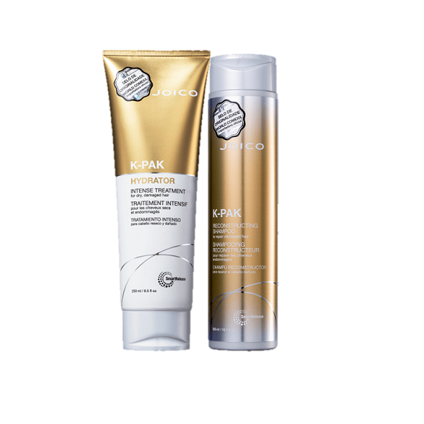 Joico K-PAK Shampoo 300ml Hidratação 250ml - 1