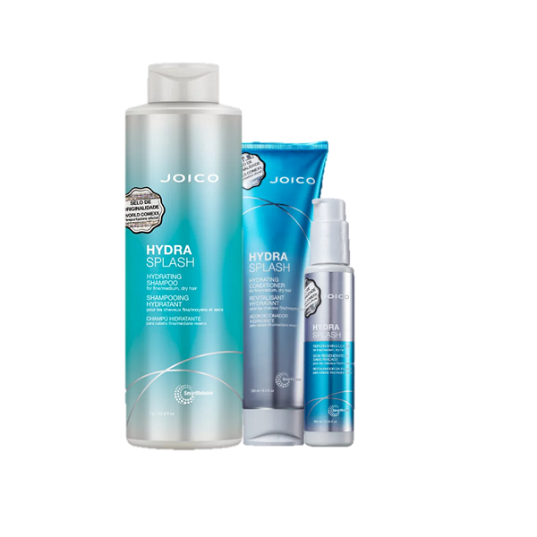 Joico Hydra Splash  Shampoo 1L Condicionador 250ml Leave-in 100ml - 1