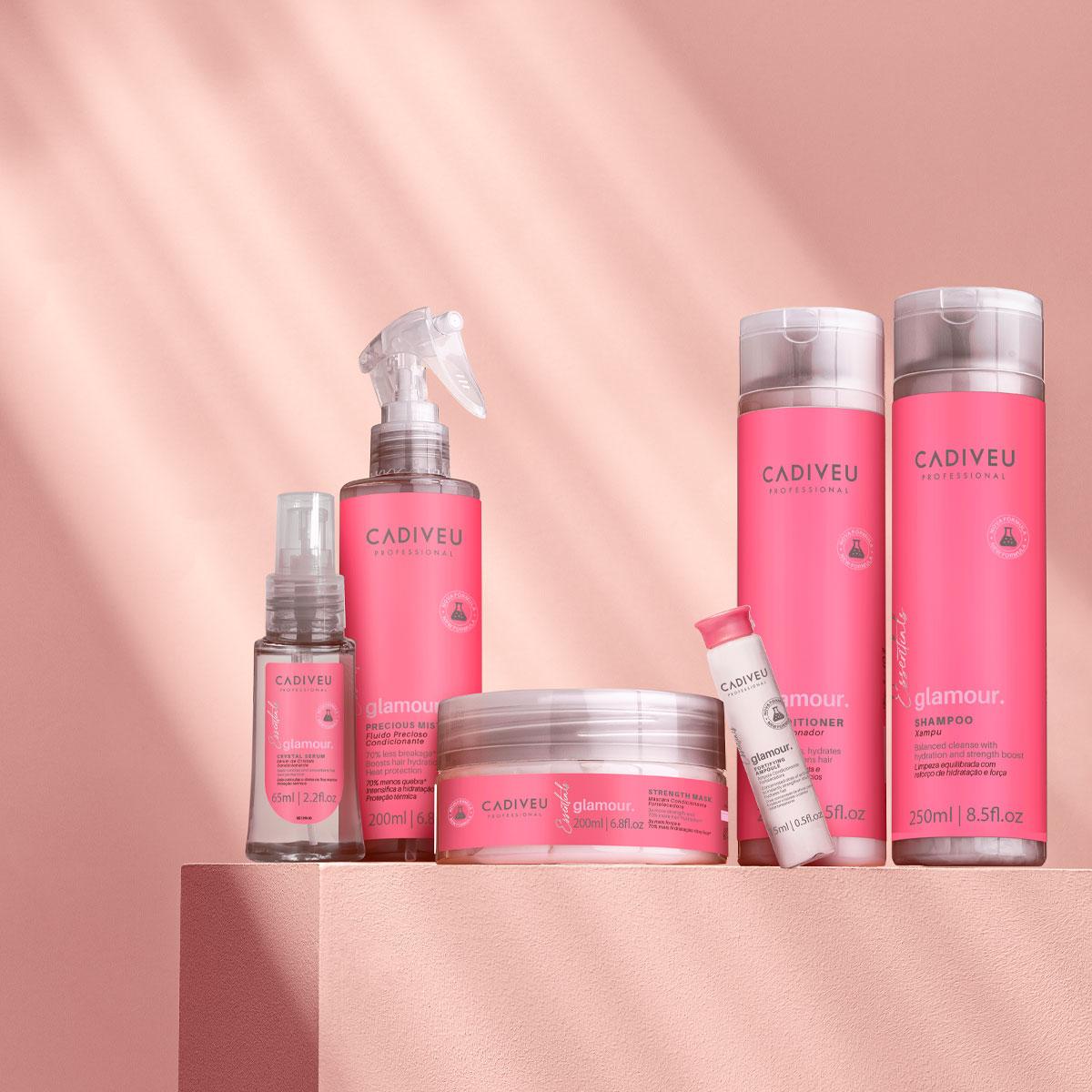 Kit Cadiveu Professional Essentials Glamour Shampoo Fluído Sérum e Açaí Oil 10 (4 produtos) - 2