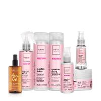 Kit Cadiveu Professional Quartzo Shine Completo e Óleo Açaí  (7 produtos) - 1