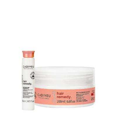 Kit Cadiveu Essentials Hair Remedy Máscara e Ampola (2 produtos)