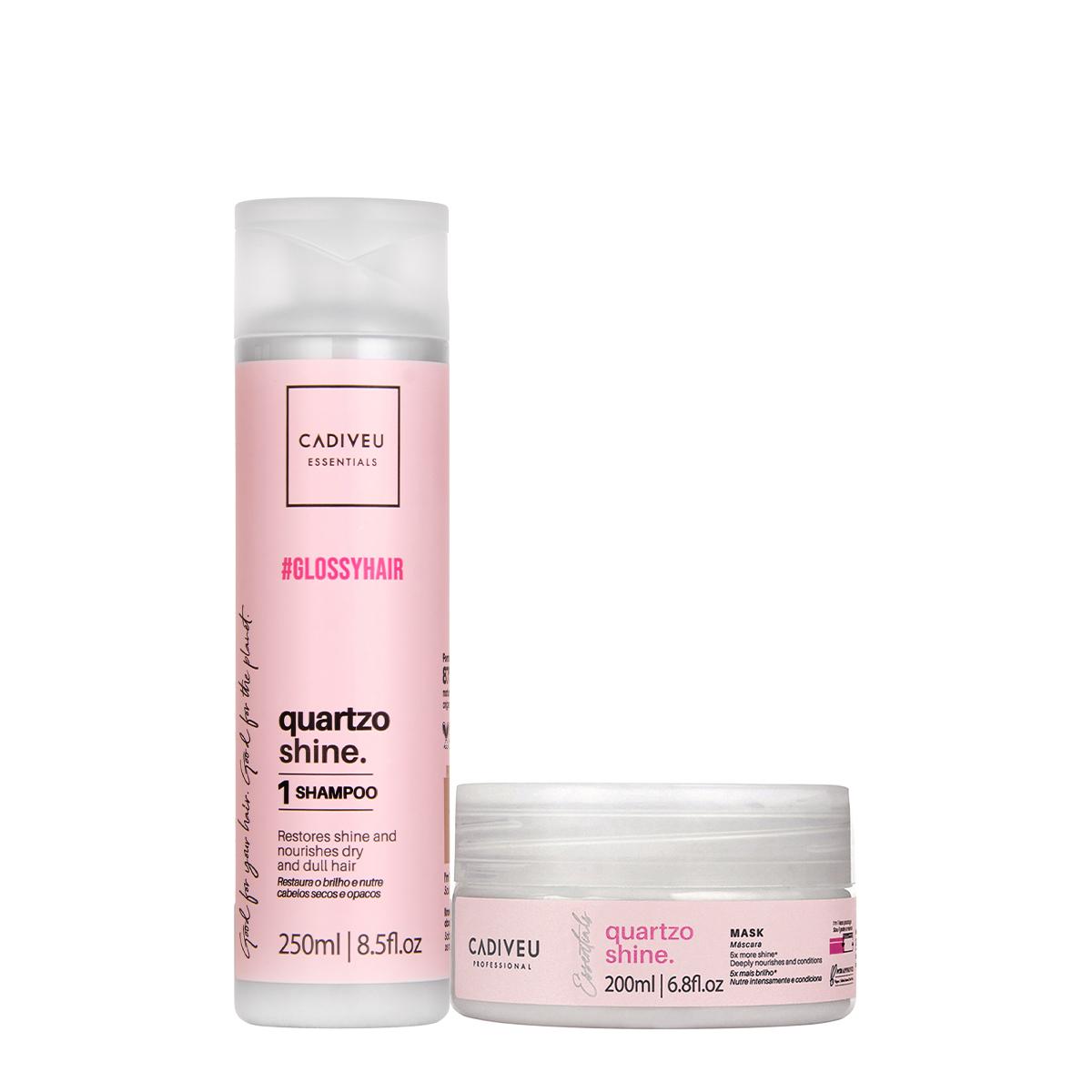 Kit Cadiveu Professional Essentials Quartzo Shine Shampoo e Máscara (2 produtos) - 1