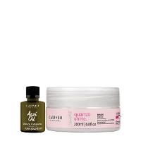 Kit Cadiveu Professional Essentials Quartzo Shine Máscara e Açaí Óleo (2 produtos) - 1