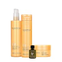 Kit Cadiveu Professional Nutri Glow Shampoo Máscara Pré-Shampoo e Açaí Oil (4 produtos) - 1
