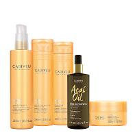 Kit Cadiveu Professional Nutri Glow Shampoo Condicionador Máscara Pré-Shampoo e Açaí Oil 110 (5 produtos) - 1