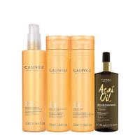 Kit Cadiveu Professional Nutri Glow Shampoo Condicionador Pré-Shampoo e Açaí Oil 110 (4 produtos) - 1