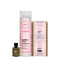 Kit Cadiveu Professional Essentials Quartzo Shine Shampoo em Barra Condicionador Máscara em Barra e Açaí Oil (4 produtos - 1