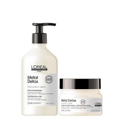 Kit LOréal Professionnel Metal Detox Máscara e Detox Soin (2 produtos)