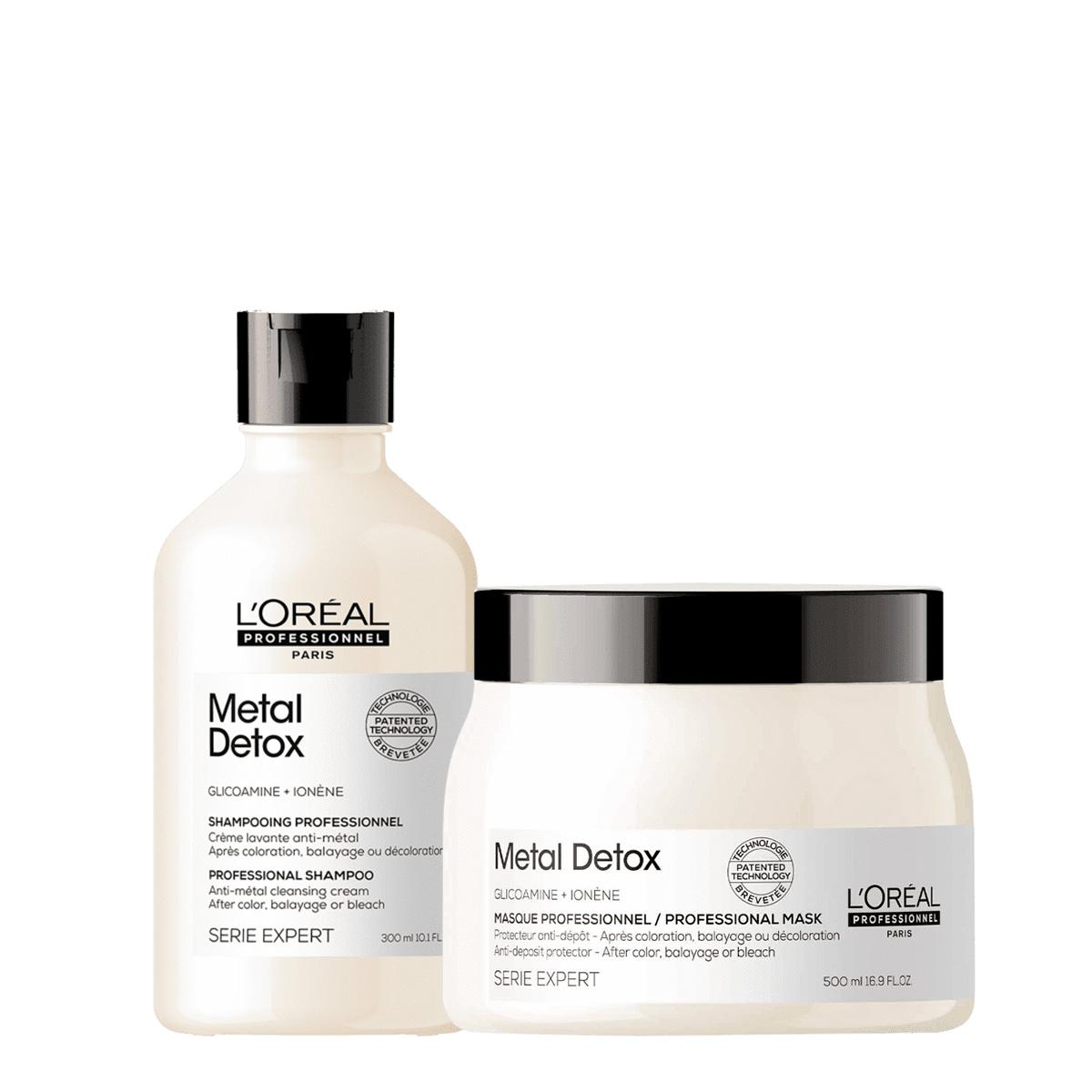 Kit LOréal Professionnel Metal Detox Shampoo e Máscara (2 produtos) - 1