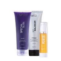 Kit K.Pro Special Silver Ph 5.5 a 6.5 Shampoo Acidificante e Power Five Óleo Capilar (3 produtos) - 1