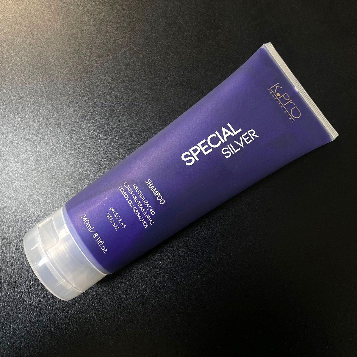 Kit K.Pro Special Silver Ph 5.5 a 6.5 Shampoo e Acidificante Pequeno (2 produtos) - 3