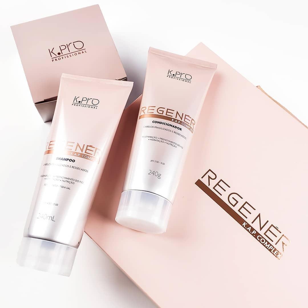 Kit K.Pro Profissional Regenér Shampoo Condicionador e Balm Leave-in (3 Produtos) - 5