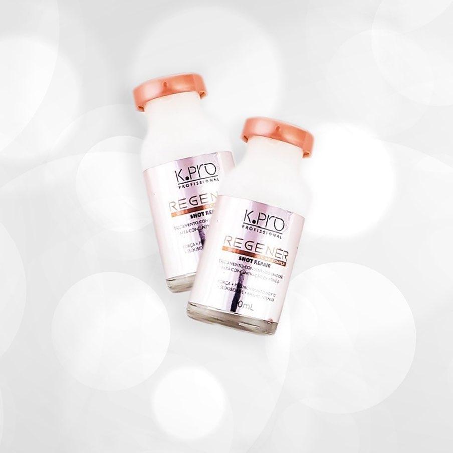 Kit K.Pro Profissional Regenér Shampoo Máscara e Ampola (3 produtos) - 4