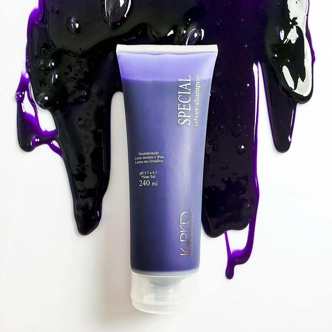Kit K.Pro Profissional Special Silver Shampoo Desamarelador Máscara Blond e Sérum (3 produtos) - 2