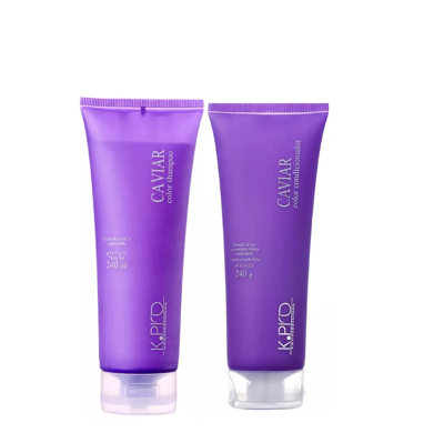 Kit Shampoo E Condicionador K.Pro Caviar Color 240ML