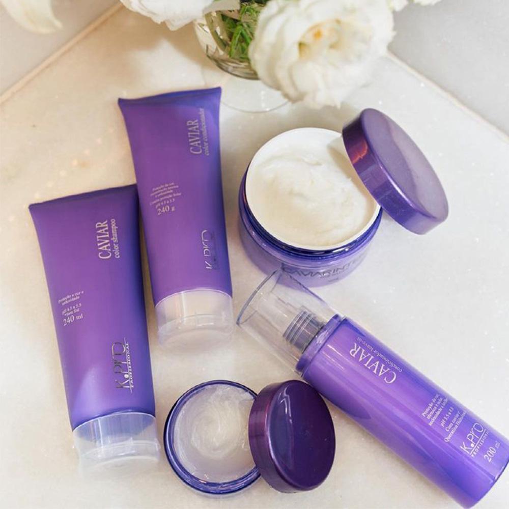 Kit K.Pro Profissional Caviar Shampoo Condicionador e Sérum 10 (3 Produtos) - 5