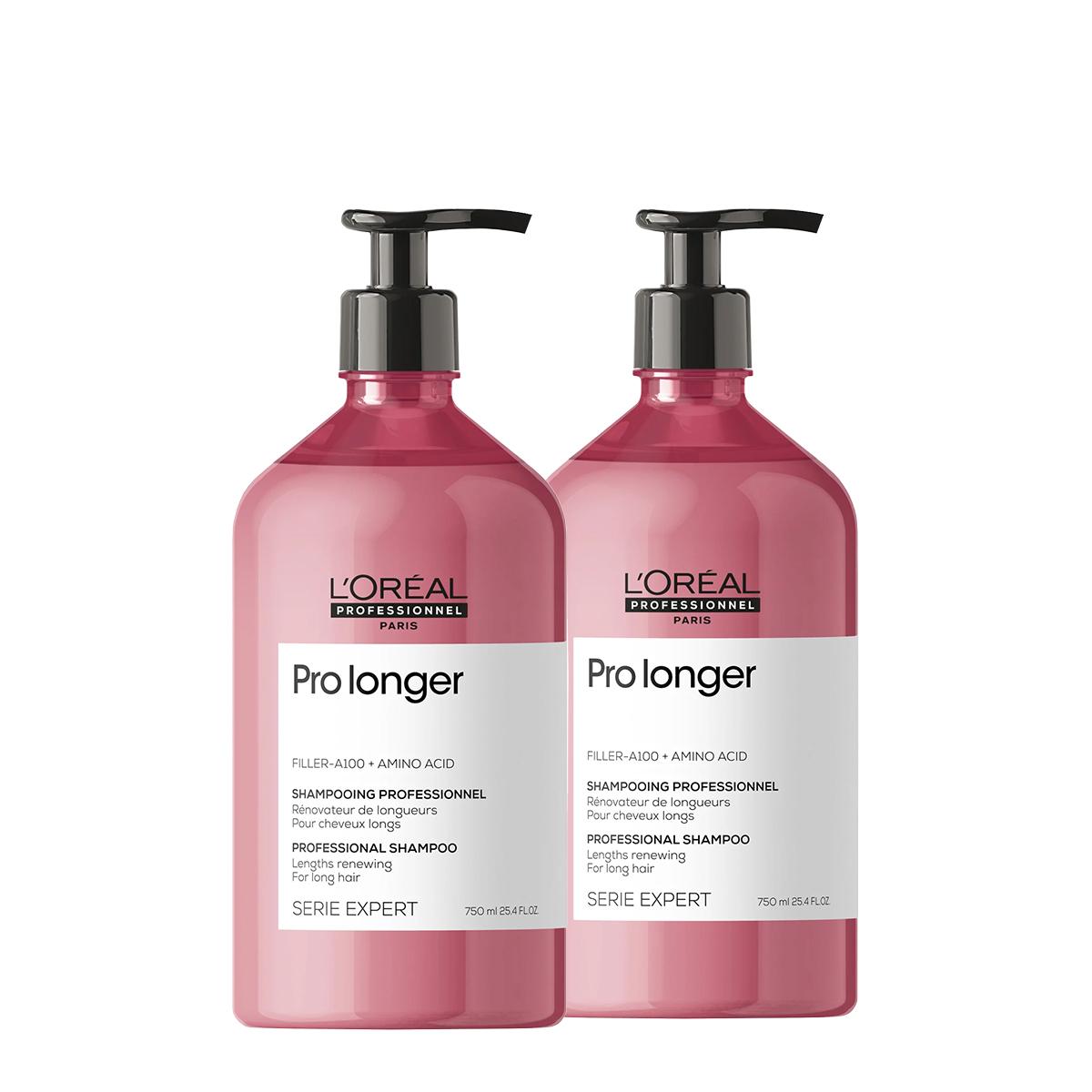 Kit L'Oréal Professionnel Serie Expert Pro Longer - Shampoo 750ml (2 unidades) - 1