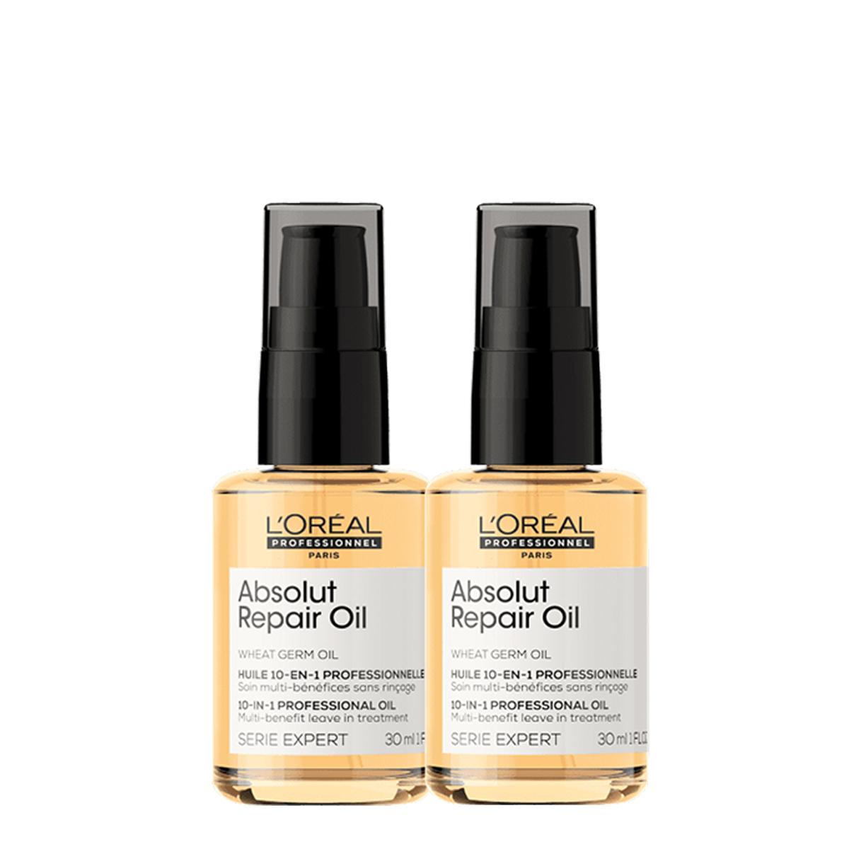 L'Oréal Professionnel Serie Expert Absolut Repair Gold Quinoa 10in1 - Óleo Reparador 30ml (2 unidades) - 1