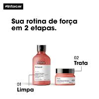 Kit L'Oréal Professionnel Inforcer Serie Expert Shampoo Máscara e Blow Dry Fluidifier Leave-In (3 produtos) - 2
