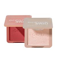 Kit Océane 4you Fluffy Tango Pink Blush e Highlighter Rose Iluminador em Pó (2 produtos) - 1