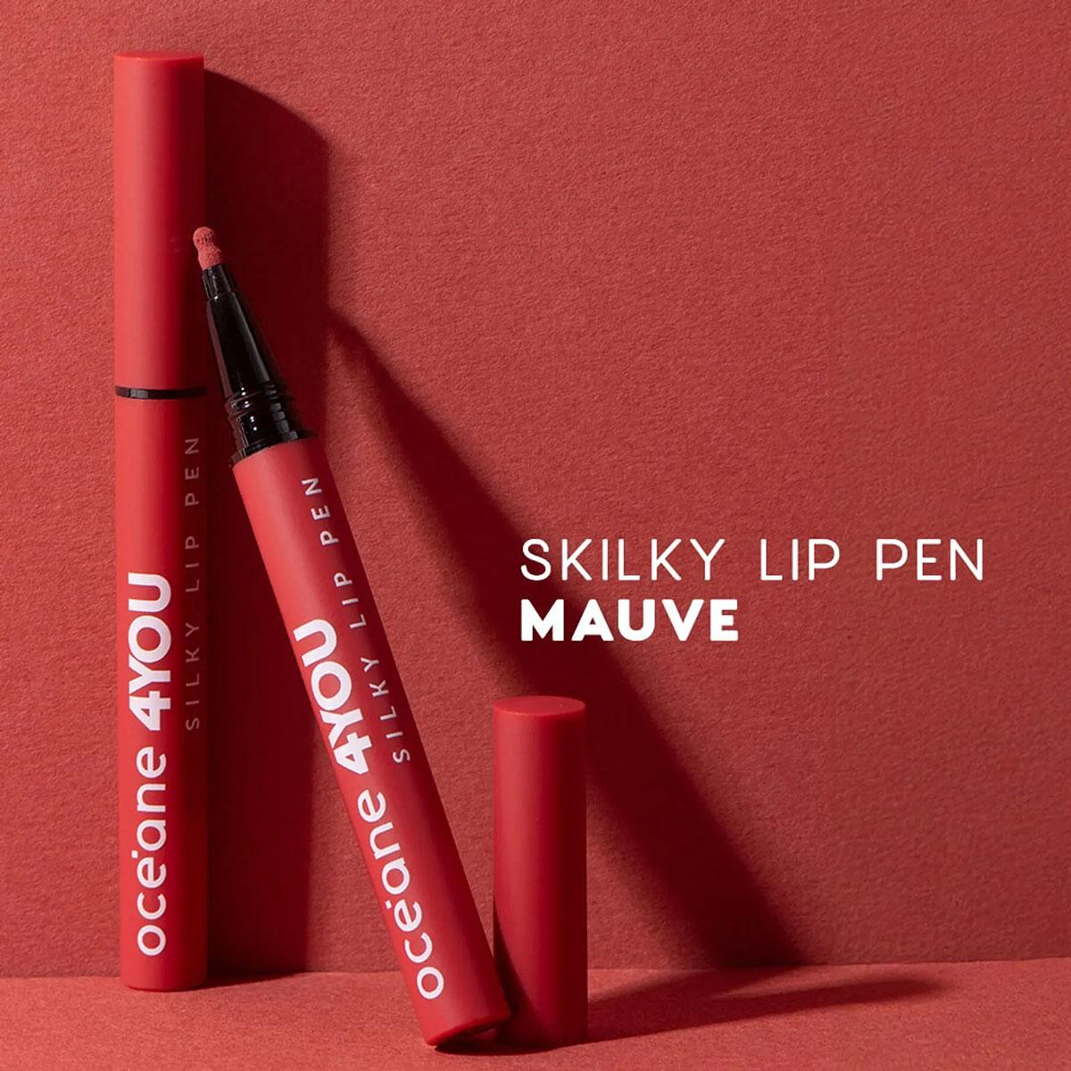 Kit Océane 4you Flush Bright Joy Blush Sombra  e Pen Mauve Caneta Delineadora Labial (2 produtos) - 3