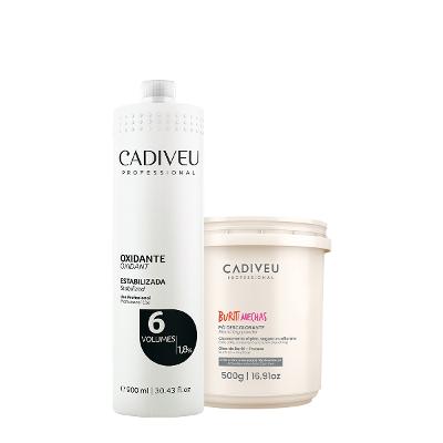 Kit Cadiveu Buriti Mechas e Oxidante 6V (2 produtos)