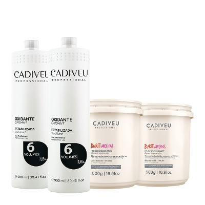 Kit Cadiveu Professional Extra Oxidante 6V e Extra Buriti Mechas (4 produtos)