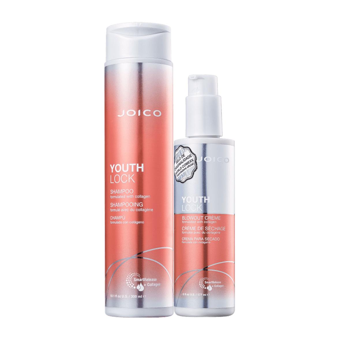 Kit Joico Youthlock Collagen Zero Frizz (2 Produtos) - 1