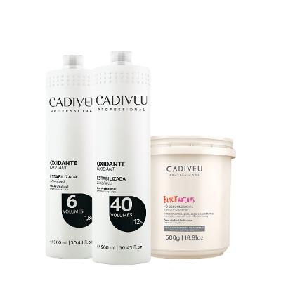 Kit Cadiveu Professional Oxidante 06v 40v e Buriti Mechas (3 produtos)