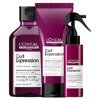 Kit L'Oréal Professionnel Curl Expression Shampoo JELLY 300ml + Creme Capilar 200ml + Leave-in 190ml (3 Produtos) - 1