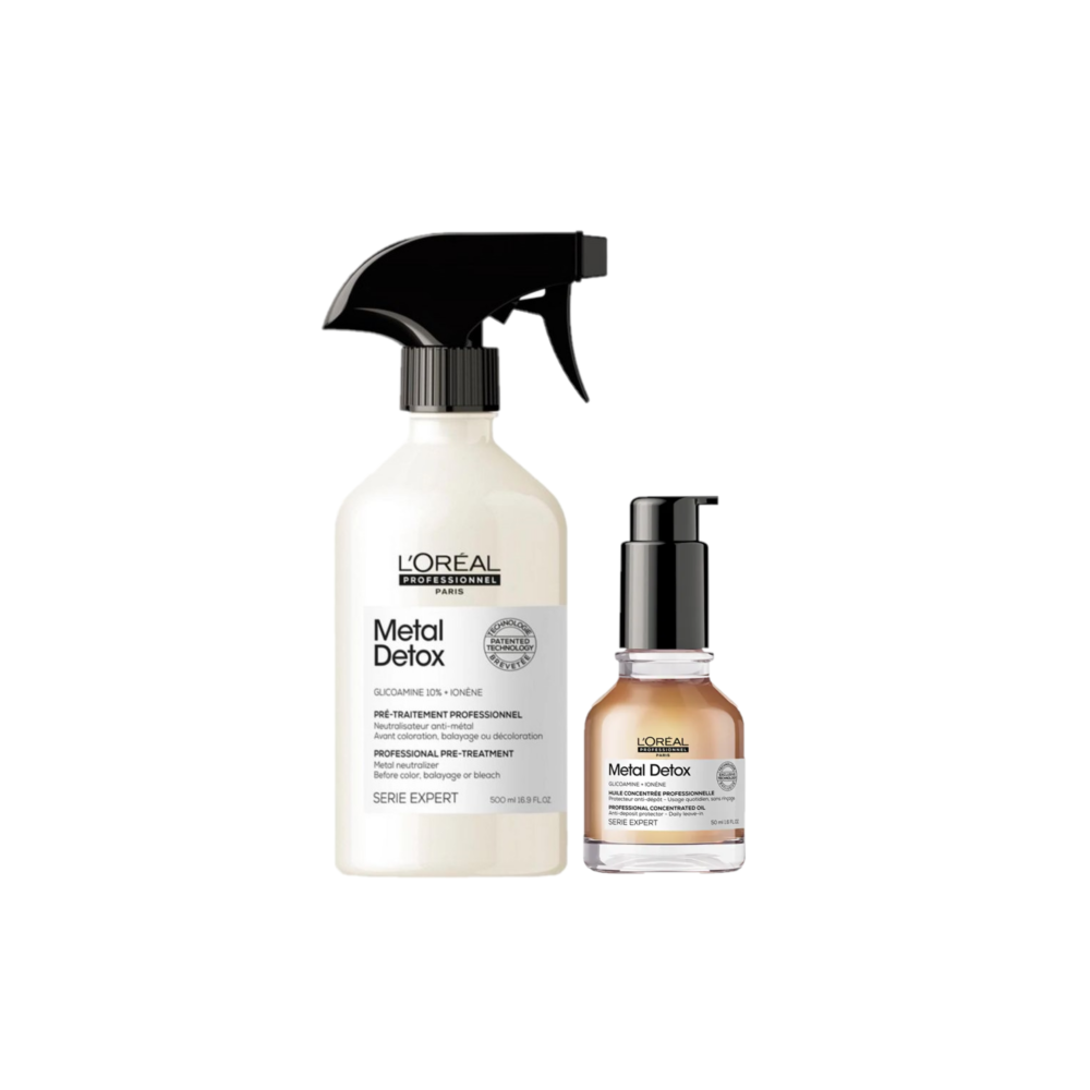 Kit L'Oréal Professionnel Metal Detox Huile Neutralizador (2 produtos) - 1