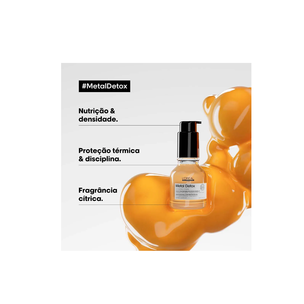 Kit L'Oréal Professionnel Metal Detox Huile Neutralizador (2 produtos) - 5