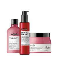 Kit L'Oréal Professionnel Serie Expert Pro Longer Shampoo Máscara e Blow Dry Fluidifier Leave-in (3 produtos) - 7