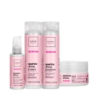 Kit Cadiveu Professional Quartzo Shine Shampoo Condicionador Balm e Máscara (4 produtos) - 1