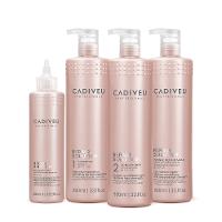 Kit Cadiveu Repair Solution Shampoo Sem Sulfato Condicionador Máscara e Shot (4 produtos) - 1
