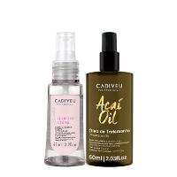 Kit Cadiveu Professional Essentials Quartzo Shine Óleo e Açaí Oil 60 (2 produtos) - 1