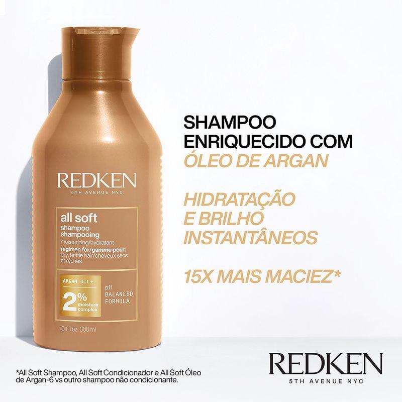 Redken All Soft - Shampoo 300ml - 2