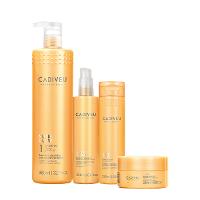 Kit Cadiveu Professional Nutri Glow Booster Fluido Shampoo Condicionador e Máscara (4 produtos) - 1