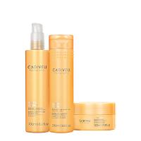 Kit Cadiveu Professional Nutri Glow Booster Shampoo Máscara e Pré-Shampoo (3 produtos) - 1