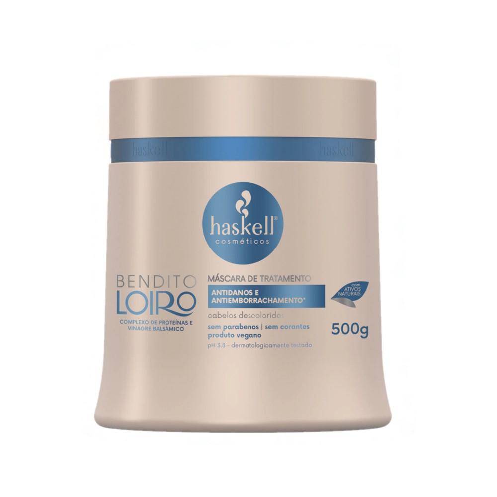 Haskell Bendito Loiro - Máscara de Tratamento Capilar 500g - 1
