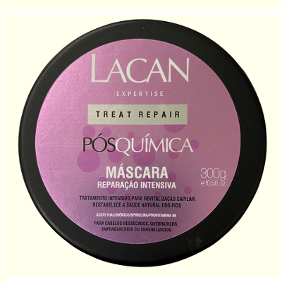 Lacan Treat Repair Pós Química Máscara Reparação Intensiva 300g
