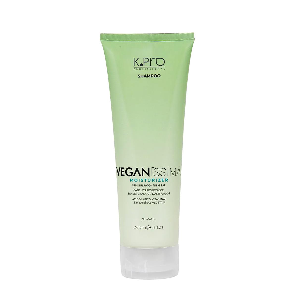 K.pro Moisturizer Veganíssima - Shampoo Sem Sal 240ml - 1