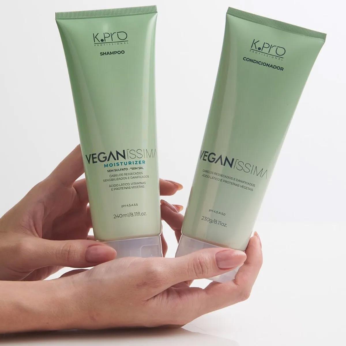 K.pro Moisturizer Veganíssima - Shampoo Sem Sal 240ml - 3